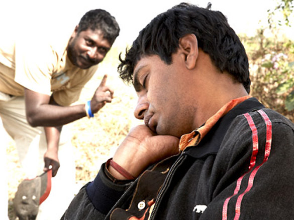 on the sets of peepli live 2