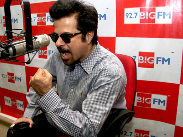 anil kapoor on 92 7 big fm to promote his latest home production aisha 6