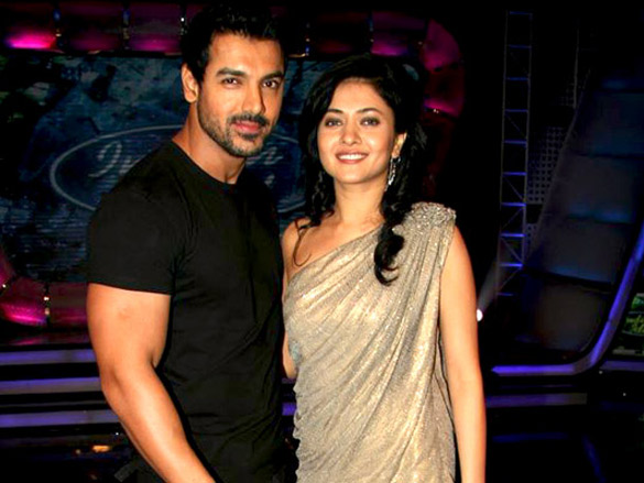 john abraham promotes aashayein on indian idol 5 6