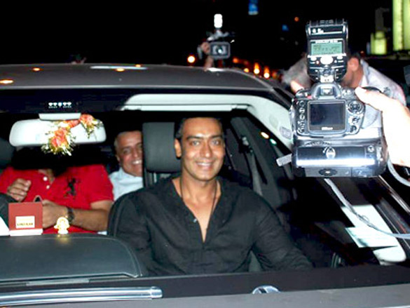 ajay devgn at the book launch of j deys zero dial 12