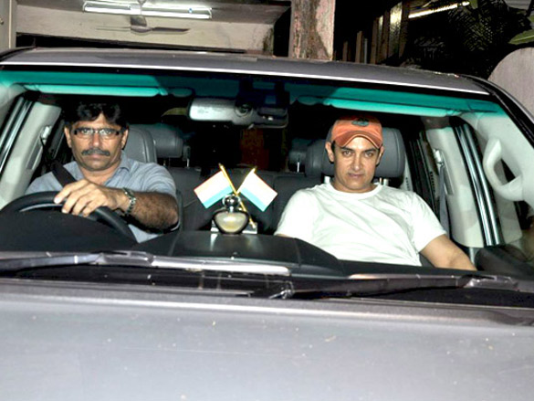salman aamir and others at the special screening of peepli live 25