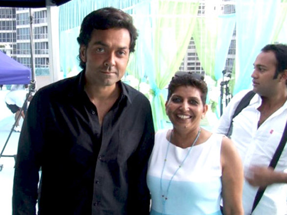 on the sets of thank you 15