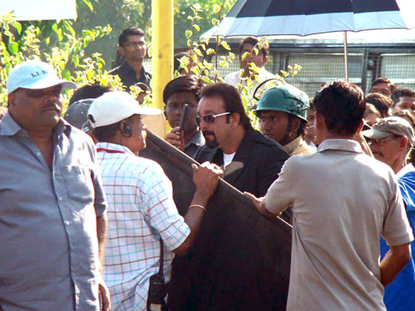 on the sets of knock out 3