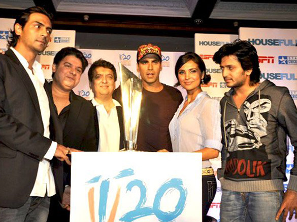 akshay arjun lara and ritesh grace housefull icc t20 world cup media meet 3