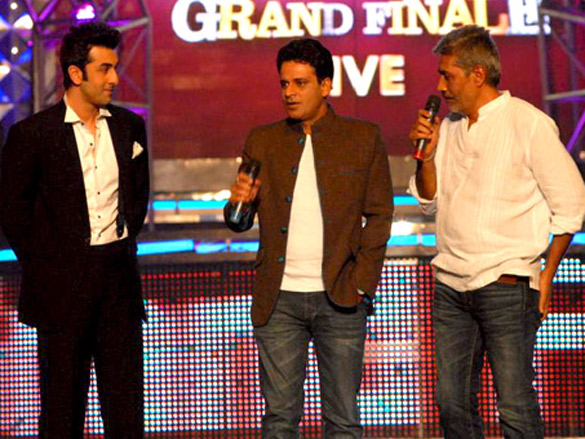 ranbir at the grand finale of dance india dance 5 ranbir at the grand finale of dance india dance 5