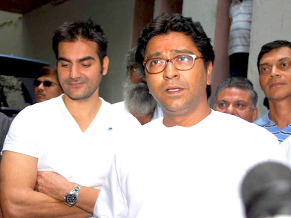 raj thackeray watches dabangg 3