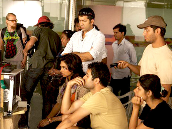 on the sets of break ke baad 3
