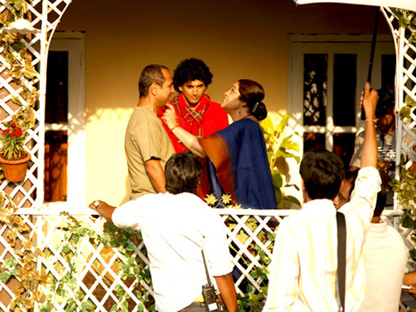on the sets of action replayy 20