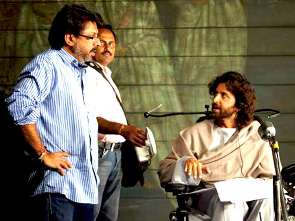 on the sets of guzaarish 8