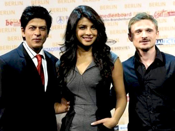 shahrukh and priyanka at don 2 berlin press conference 2