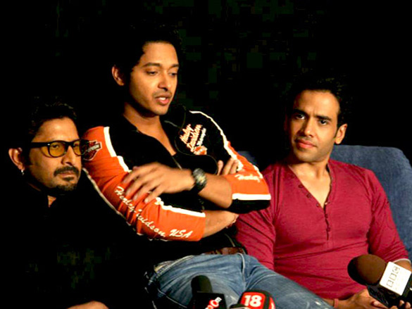 golmaal 3 cast on the sets of kaun banega crorepati 4 4