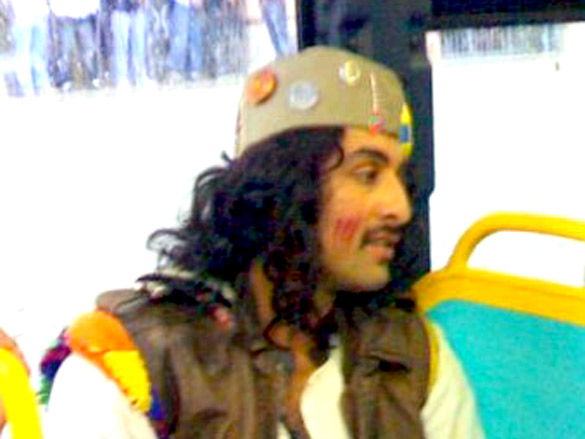on the sets of rockstar 3