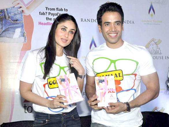 kareena and tusshar kapoor at payal gidwanis fitness book launch 3