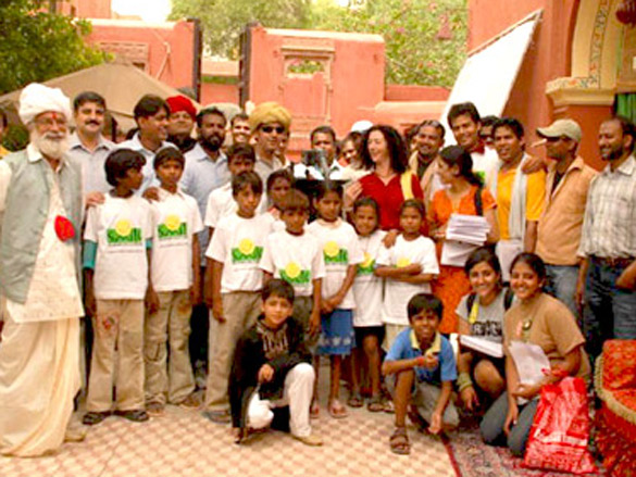 on the sets of i am kalam
