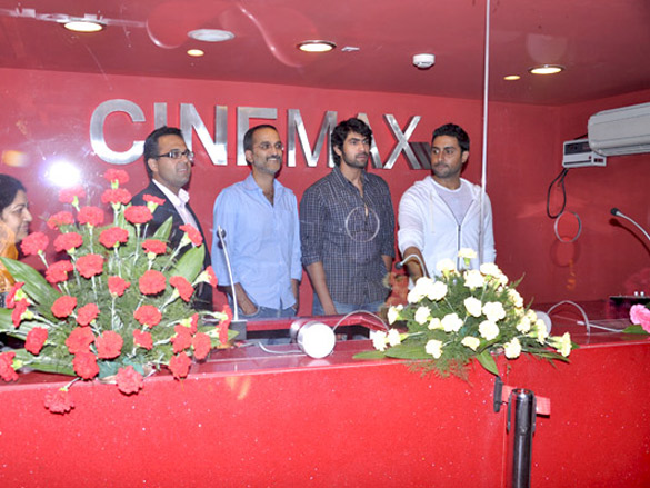 rohan rana and abhishek inaugurate cinema in delhi 4