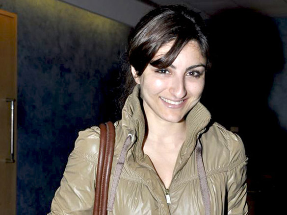 kunal soha and shreya saran at shor in the city screening 5