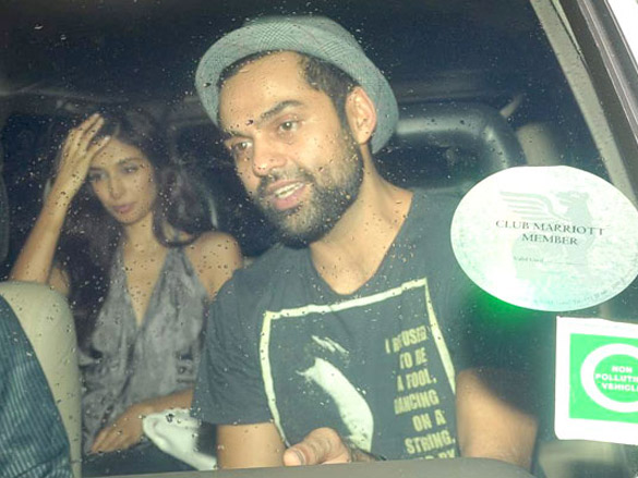 zindagi na milegi dobara team attends screening of their film at srks house 7