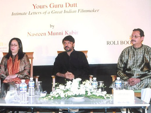 release of nasreen munni kabirs book on guru dutts letters yours guru dutt 2