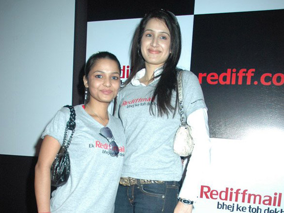 sagarika ghatge and chitrashi rawat at the launch of rediff coms new venture 4