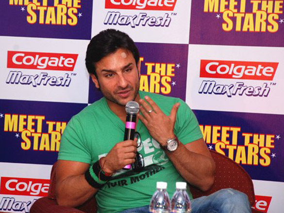 saif and asin at the colgate maxfreshs meet the stars events 2