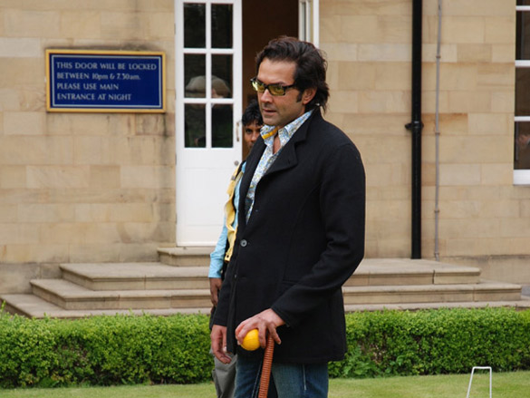 aftab and bobby at the oulton hall playing croquet 5