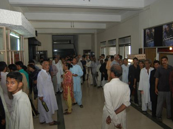 exclusive pictures of the crowd outside cinemas in pakistan for awarapan 3