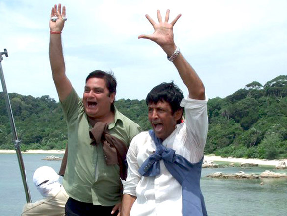 on the sets of bheja fry 2