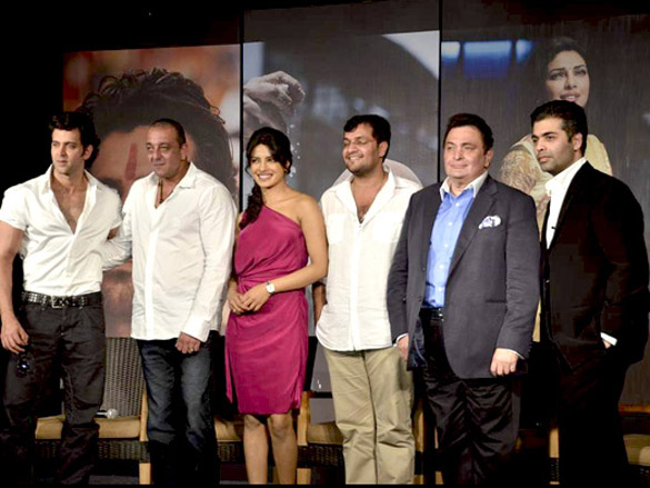 karan hrithik sanjay and priyanka unveil the first trailer of agneepath 3