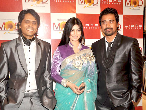 ayesha and rannvijay promote mod movie at libas store 3