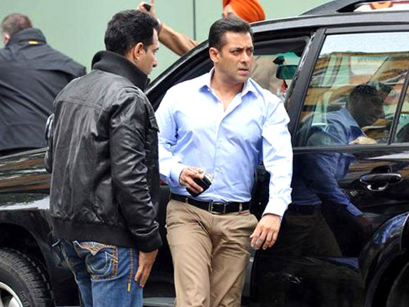 on the sets of ek tha tiger 4