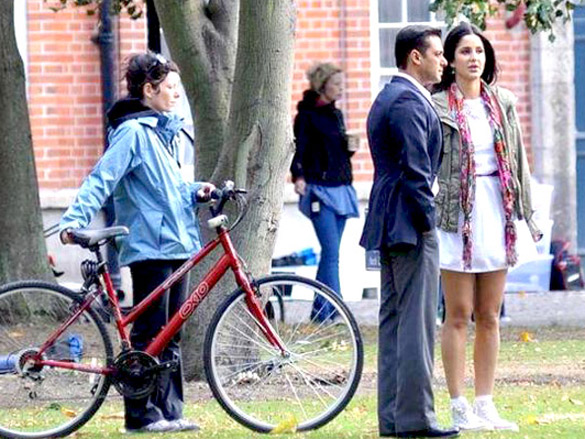 on the sets of ek tha tiger 14