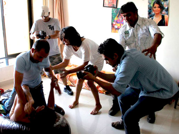 on the sets of not a love story 7