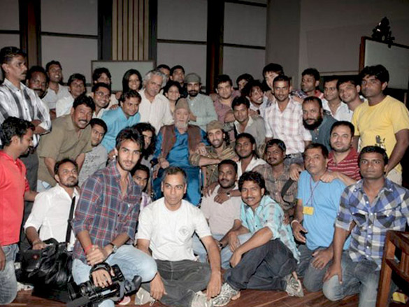 on the sets of rockstar 21