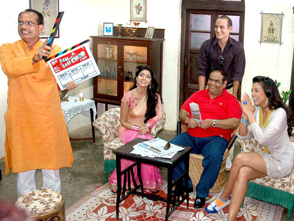 on the sets of gali gali mein chor hai 2