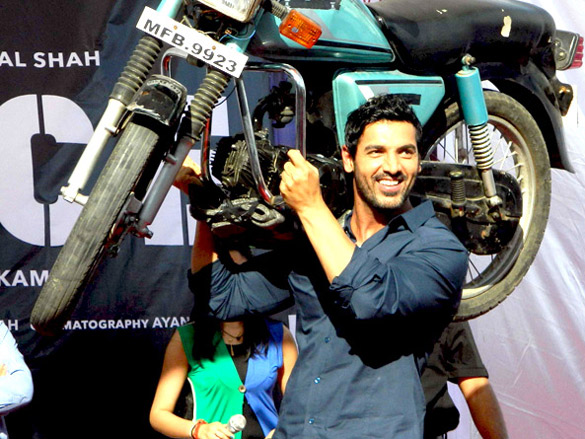 john and genelia promote force at mahagun mall vaishali up 9