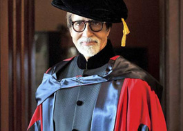 Amitabh Bachchan honoured with doctorate in Australia