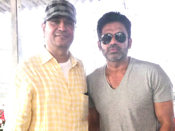 on the sets of enemmy 5