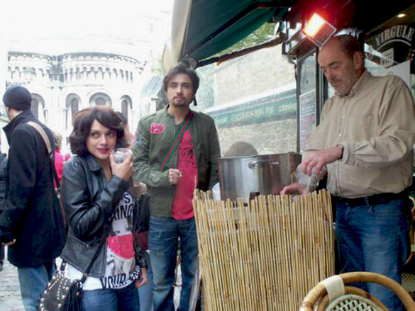 on the sets of london paris new york 3