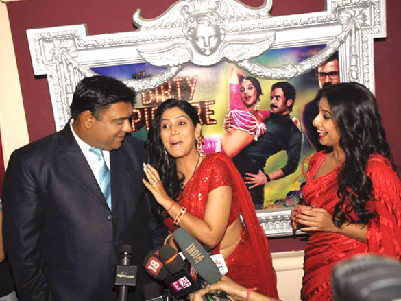 vidya balan on the sets of bade acchey lagtey hain 4