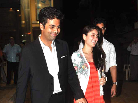 kareena karan and arbaaz watch the dirty picture 2