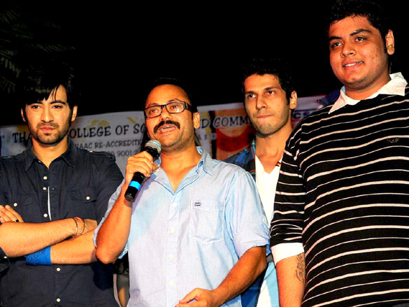 starcast of sadda adda at thakur college 7
