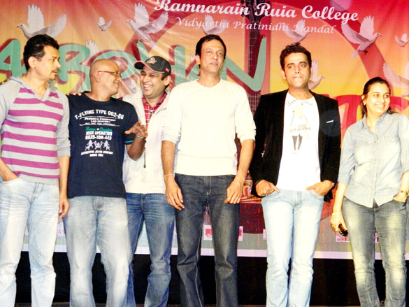 cast of chaalis chauraasi at ramnarain ruia college 3