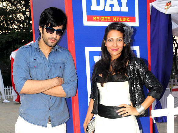 karanvir sharma and shaurya chauhan promotes sadda adda at the race course 2