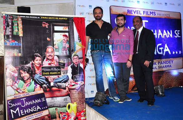 rohit shetty unveils the first look of saare jahaan se mehnga 2