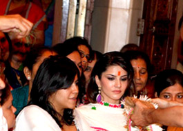 Shiv Sena condemns Sunny’s temple visit Shiv Sena condemns Sunny’s temple visit