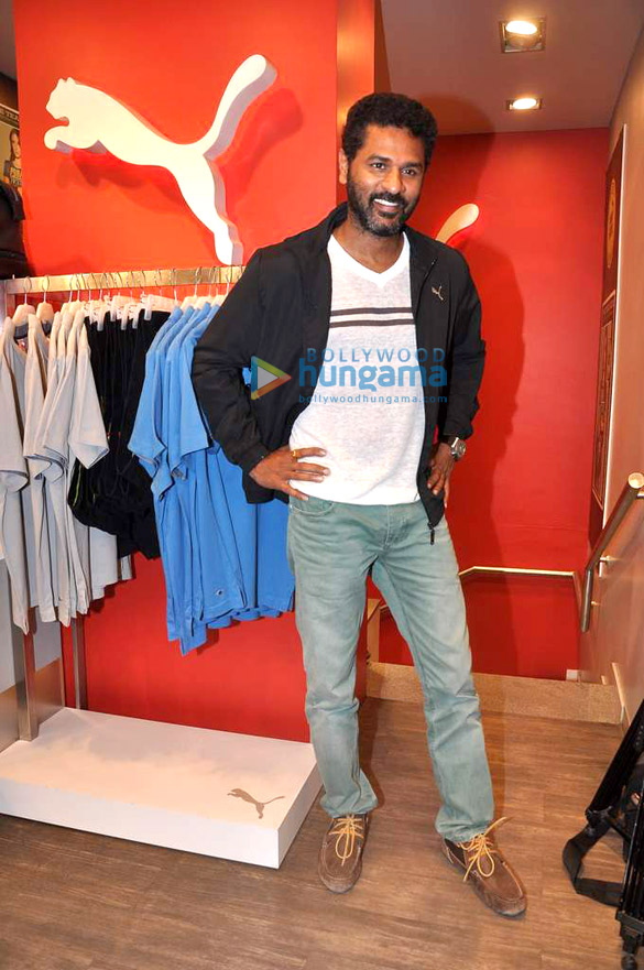 prabhu dheva promotes abcd any body can dance at puma store 7
