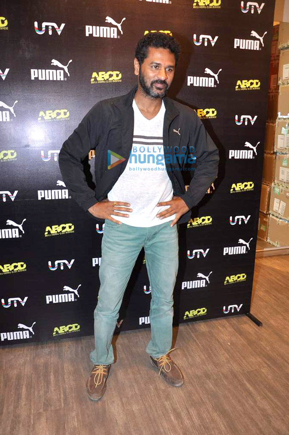 prabhu dheva promotes abcd any body can dance at puma store 3