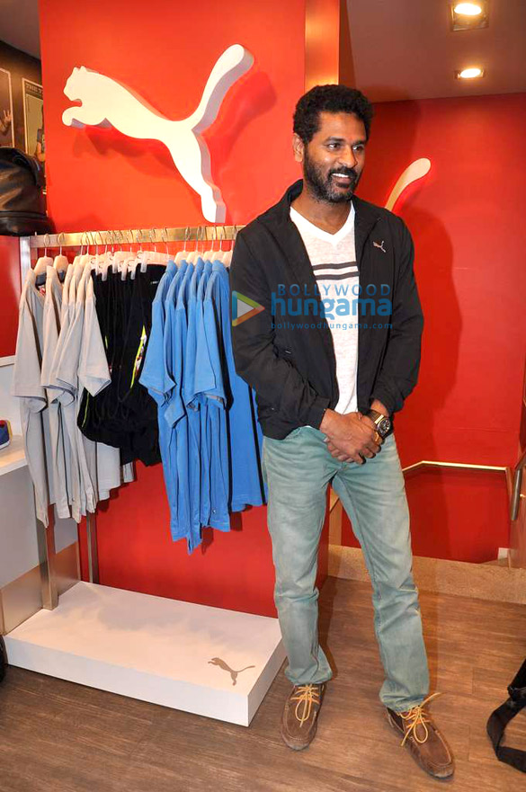 prabhu dheva promotes abcd any body can dance at puma store 6
