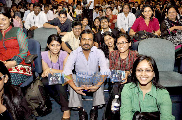 nawazuddin promotes aatma at welingkar college 2