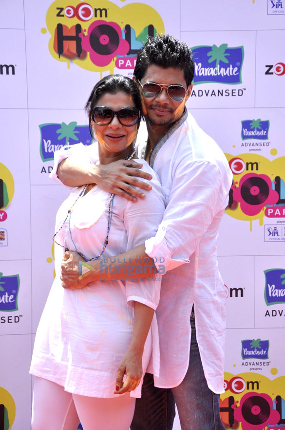 celebs grace zoom holi party 26
